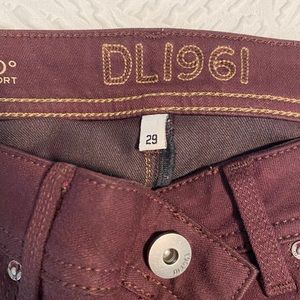 DL1961 Maroon Jeans